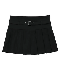 Load image into Gallery viewer, Vintage Casual Chic Women Skirt Solid Short Zipper Straight Short Skirt New Fashion
