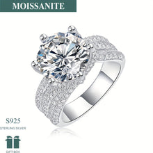 Load image into Gallery viewer, Dazzling 5CT Moissanite Ring in 925 Sterling Silver - Shop &amp; Buy
