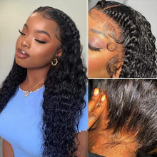 Load image into Gallery viewer, Deep Wave 360 Lace Front Wigs Human Hair Wigs for Black Women 360 Full Lace Human Hair Wigs HD Transparent Lace Wig - Shop &amp; Buy
