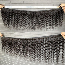 Load image into Gallery viewer, Deep Wave Bundles Human Hair Bundles 100% Human Hair Extensions Curly Weave Bundles 1/3/4Pcs Peruvian Hair Weave Bundles - Shop &amp; Buy
