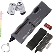 Load image into Gallery viewer, Diamond Tester Pen, High Accuracy Jewelry Diamond Tester＋ 60X Mini LED Magnifying, Professional Diamond Selector - Shop &amp; Buy
