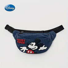 Load image into Gallery viewer, Disney Mickey Mouse Fashion Waist Bag - Iconic Corduroy Design, Versatile Crossbody &amp; Chest Bag - Shop &amp; Buy
