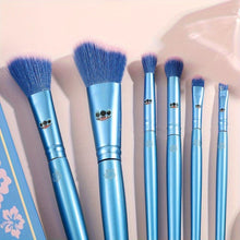 Load image into Gallery viewer, Disney Stitch 6-Piece Makeup Brush Set - Kawaii Wooden Handle, Polyester Bristles for Powder - Shop &amp; Buy

