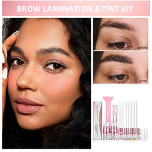 Load image into Gallery viewer, Dual-Action Eyebrow Kit: Lamination &amp; Tinting Set for Instant Lift and Color, Easy Application - Shop &amp; Buy
