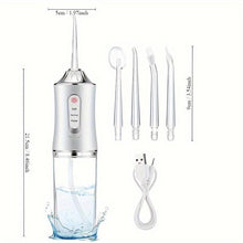 Load image into Gallery viewer, Electric Water Flosser, Intelligent Chip For Precise Pressure Control, 360 Degree Rotatable Nozzle, Oral Irrigator For Deep Teeth And Gum Cleaning - Shop &amp; Buy
