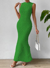 Load image into Gallery viewer, Elegant Bodycon Mermaid Dress - Sleeveless Crew Neck, Micro Elastic Polyester Fabric, Solid Color - Shop &amp; Buy
