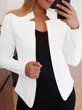 Load image into Gallery viewer, Elegant Open Front V-Neck Blazer for Women – Micro-Elastic, Durable, All-Season Office Chic - Shop &amp; Buy
