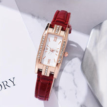 Load image into Gallery viewer, Elegant Women Quartz Watch - Rhinestone Luxury &amp; Comfortable PU Leather Band, Perfect for Every Occasion - Shop &amp; Buy
