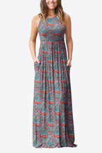 Load image into Gallery viewer, Empire Waist Sleeveless Dress with Pockets - Shop &amp; Buy