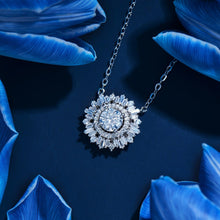 Load image into Gallery viewer, Exquisite 1ct Moissanite Pendant Necklace - Dazzling 925 Sterling Silver - Shop &amp; Buy
