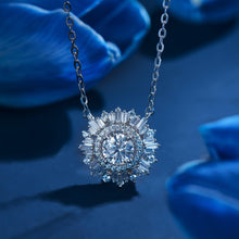 Load image into Gallery viewer, Exquisite 1ct Moissanite Pendant Necklace - Dazzling 925 Sterling Silver - Shop &amp; Buy
