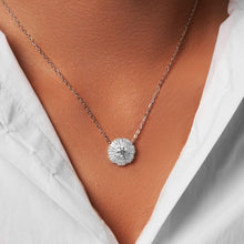 Load image into Gallery viewer, Exquisite Moissanite Diamond Pendant - 925 Sterling Silver Umbrella Necklace - 1 Carat Gemstone - Shop &amp; Buy
