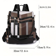 Load image into Gallery viewer, Fashion Colorblock Backpack Purse, Anti-theft Travel Daypack, Fashion Two-way Shoulder Bag - Shop &amp; Buy

