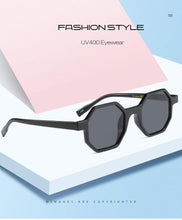 Load image into Gallery viewer, Fashion Octagon Leopard Sunglasses Women Brand Designer Vintage Hexagon Tortoiseshell Frame Sun Glasses Shades Lady - Shop &amp; Buy
