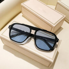 Load image into Gallery viewer, Fashion Oversized Yellow Square Women Sunglasses Brand Design Rivet Candy Blue Sun Glasses Vintage Shades Eyewear UV400 - Shop &amp; Buy