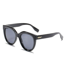 Load image into Gallery viewer, Fashion Pink Rivet Round Women Sunglasses Gradient Lens Eyewear Shade Retro 90s Square Decor Acrylic Sun Glasses UV400 - Shop &amp; Buy
