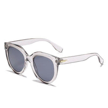 Load image into Gallery viewer, Fashion Pink Rivet Round Women Sunglasses Gradient Lens Eyewear Shade Retro 90s Square Decor Acrylic Sun Glasses UV400 - Shop &amp; Buy