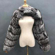 Load image into Gallery viewer, Fashion Winter High Quality Short Faux Fox Fur Coat Women Vintage Long Sleeve Warm Mink Slim Jackets Furry Coat - Shop &amp; Buy
