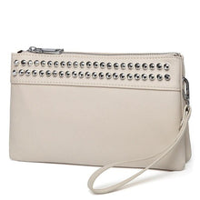 Load image into Gallery viewer, Fashion Women Handbag Wristlet Clutch Purses Large Studs Soft Faux Leather Crossbody Evening Clutch Wallet for Women - Shop &amp; Buy