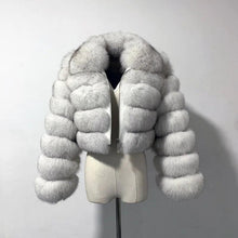 Load image into Gallery viewer, Faux Fox Fur Winter Coat Women Fashion High Quality Thick Faux Fur Coat Women Vintage Long Sleeve Short Jackets Furry Coat - Shop &amp; Buy
