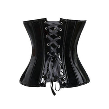 Load image into Gallery viewer, Faux PU Leather Steampunk Corset Top Overbust Bustier Gothic Lace Up Corselet Waist Trainer Body Shaper Corsets and Bustiers - Shop &amp; Buy
