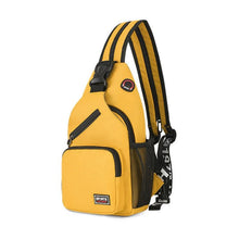 Load image into Gallery viewer, Fengdong fashion Yellow small crossbody bags for women messenger bags sling chest bag female mini travel sport shoulder bag pack - Shop &amp; Buy
