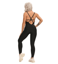 Load image into Gallery viewer, Fitness Women Yoga Set Workout Sport Suit Backless Jumpsuit Sexy Sleeveless Tracksuit - Shop &amp; Buy