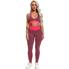 Load image into Gallery viewer, FITTOO Tracksuits Women&#39;s Sets 2Pcs Sleeveless Crop Tops+ Sexy Booty Leggings Suit For Fitness Gym Clothing Women Sportwear - Shop &amp; Buy