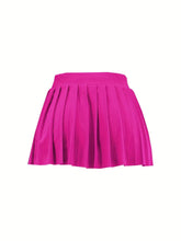 Load image into Gallery viewer, Flirty Pleated Solid Mini Skirt - Spring &amp; Summer Chic - Breathable Womens Fashion for Casual Style - Shop &amp; Buy
