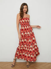 Load image into Gallery viewer, Floral Strapless Low-Back Dress - Shop &amp; Buy