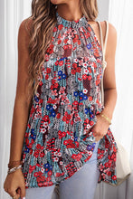 Load image into Gallery viewer, Floral Tied Grecian Neck Tank - Shop &amp; Buy