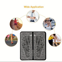 Load image into Gallery viewer, Foot Massage Pad Electric Stimulator Massager Unit Leg Reshaping Muscle Pain Relax Foldable Massage Mat - Shop &amp; Buy
