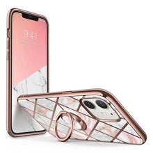 Load image into Gallery viewer, For iPhone 12 Case/12 Pro Case 6.1&quot; (2020 I-BLASON Cosmo Snap Marble Case with Built-in Rotatable Ring Holder Support Car Mount - Shop &amp; Buy
