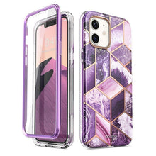 Load image into Gallery viewer, For iPhone 12 Mini Case 5.4 inch (2020) I-BLASON Cosmo Full-Body Glitter Marble Bumper Case with Built-in Screen Protector - Shop &amp; Buy