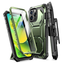 Load image into Gallery viewer, For iPhone 14 Pro Case 6.1&quot; Armorbox Full-Body Dual Layer Rugged Holster Bumper Case with Built-in Screen Protector - Shop &amp; Buy
