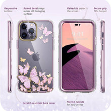 Load image into Gallery viewer, For iPhone 14 Pro Max Case 6.7&quot; (2022) I-BLASON Cosmo Full-Body Glitter Marble Bumper Case with Built-in Screen Protector - Shop &amp; Buy
