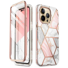 Load image into Gallery viewer, For iPhone 14 Pro Max Case 6.7&quot; (2022) I-BLASON Cosmo Full-Body Glitter Marble Bumper Case with Built-in Screen Protector - Shop &amp; Buy
