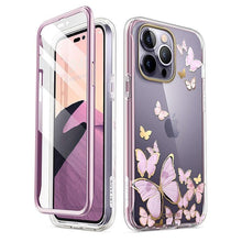 Load image into Gallery viewer, For iPhone 14 Pro Max Case 6.7&quot; (2022) I-BLASON Cosmo Full-Body Glitter Marble Bumper Case with Built-in Screen Protector - Shop &amp; Buy
