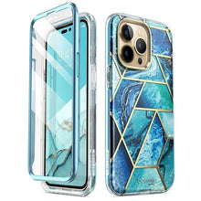 Load image into Gallery viewer, For iPhone 14 Pro Max Case 6.7&quot; (2022) I-BLASON Cosmo Full-Body Glitter Marble Bumper Case with Built-in Screen Protector - Shop &amp; Buy
