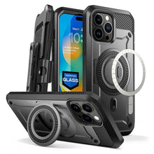 Load image into Gallery viewer, For iPhone 14 Pro Max Case 6.7“ 2022 with Built-in Tempered Glass Screen Protector UB Mag Pro Full Body Rugged Case - Shop &amp; Buy
