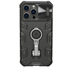 Load image into Gallery viewer, for iPhone 14 Pro Max Case For iPhone 14 Plus NILLKIN CamShield Armor Pro Magnetic Case Slide Camera Case With Ring Kickstand - Shop &amp; Buy
