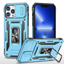 Load image into Gallery viewer, for iPhone 14 Pro Max Case with Magnetic Ring Kickstand and Camera Cover Military Grade Shockproof Protective Case for iPhone 14 - Shop &amp; Buy
