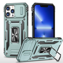 Load image into Gallery viewer, for iPhone 14 Pro Max Case with Magnetic Ring Kickstand and Camera Cover Military Grade Shockproof Protective Case for iPhone 14 - Shop &amp; Buy
