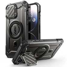 Load image into Gallery viewer, For iPhone 15 Pro Case 6.1 inch 2023 SUPCASE UB Mag XT Full Body Rugged Case with Camera Cover &amp; Built-in Kickstand - Shop &amp; Buy
