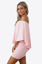 Load image into Gallery viewer, Full Size Off-Shoulder Layered Dress - Shop &amp; Buy
