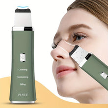 Load image into Gallery viewer, Galvanic Facial Skin Spatula - 3-in-1 Ultrasonic Skin Scrubber for Blackhead Removal - Shop &amp; Buy
