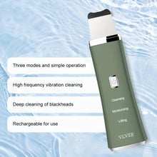 Load image into Gallery viewer, Galvanic Facial Skin Spatula - 3-in-1 Ultrasonic Skin Scrubber for Blackhead Removal - Shop &amp; Buy
