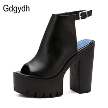 Load image into Gallery viewer, Gdgydh Hot Sale European Women Summer Shoes Slingbacks High Heels Sandals - Shop &amp; Buy
