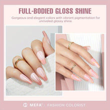 Load image into Gallery viewer, Gel Nail Polish Set 6 Colors, Nude Pink Shades Light Soft Pink Neutral Beige Tan Skin Tones All Seasons - Shop &amp; Buy
