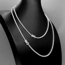 Load image into Gallery viewer, GEM&#39;S BALLET 100% 925 Sterling Silver Classic Charm Necklace For Women Moissanite Iced Out Wedding Party Bridal Fine Jewelry - Shop &amp; Buy
